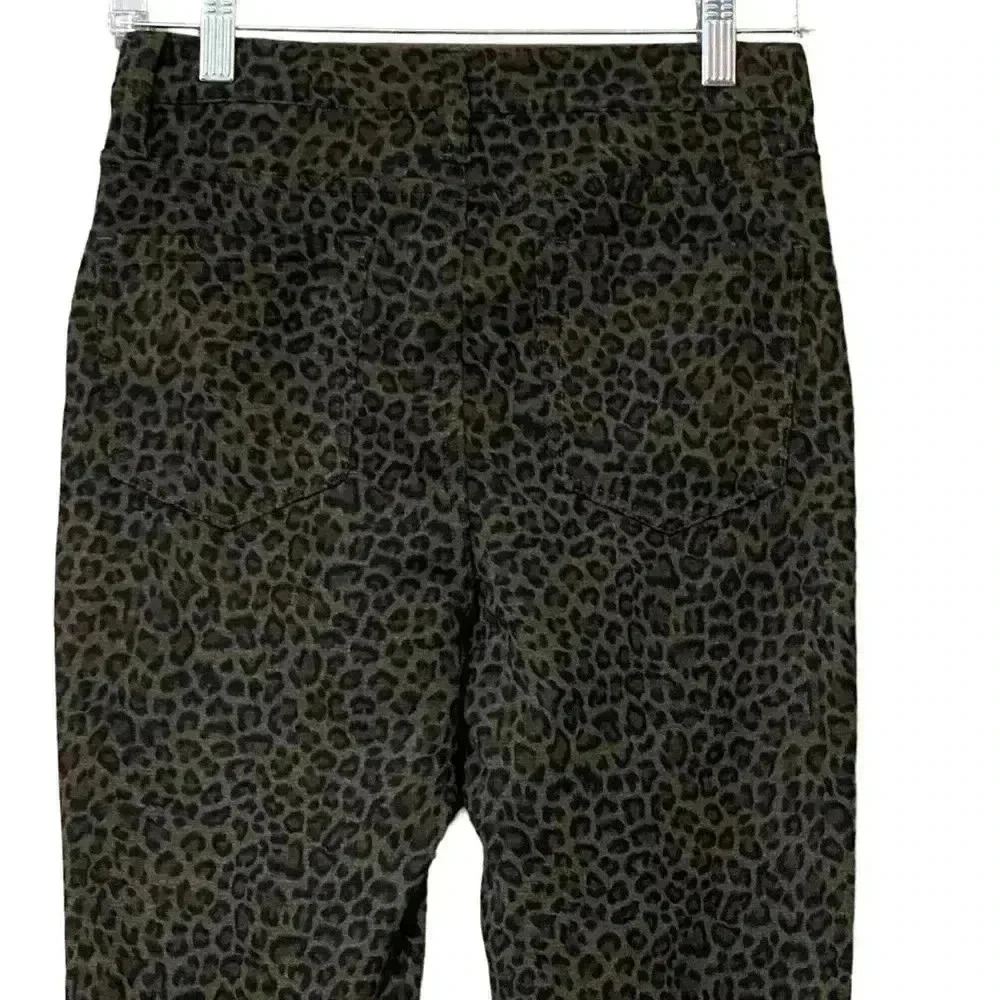 BLANKNYC Leopard Print Moto Skinny Pants 27 Biker Mob Wife NWT - Picture 7 of 11